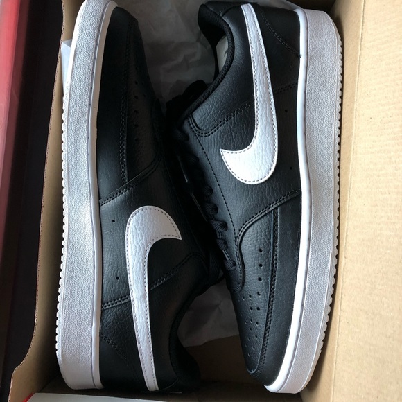 Nike Court Vision Lo Black / White - Picture 2 of 14